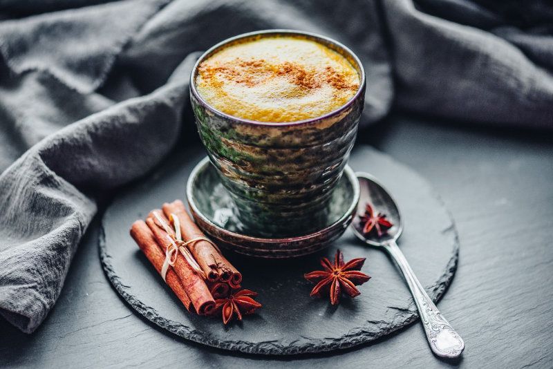 Rezept für goldene Milch