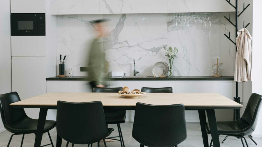 Wie nutze ich eine kleine Küche