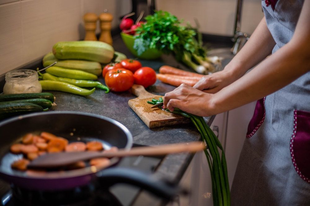 Gesund kochen, mit Gemüse