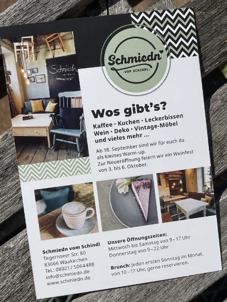 Schmiedn Flyer
